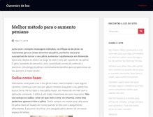 Tablet Screenshot of guerreirosdaluz.com.br